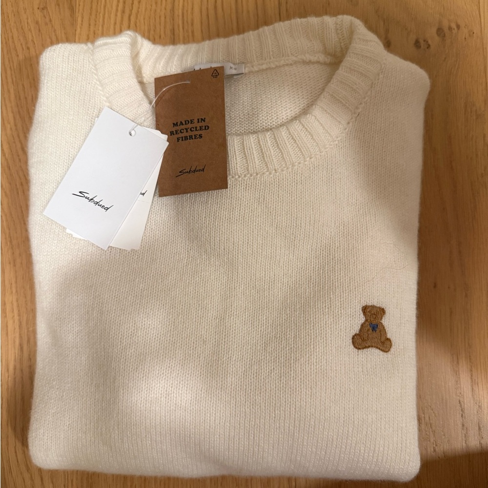 Subdued Bear Sweater - Womens